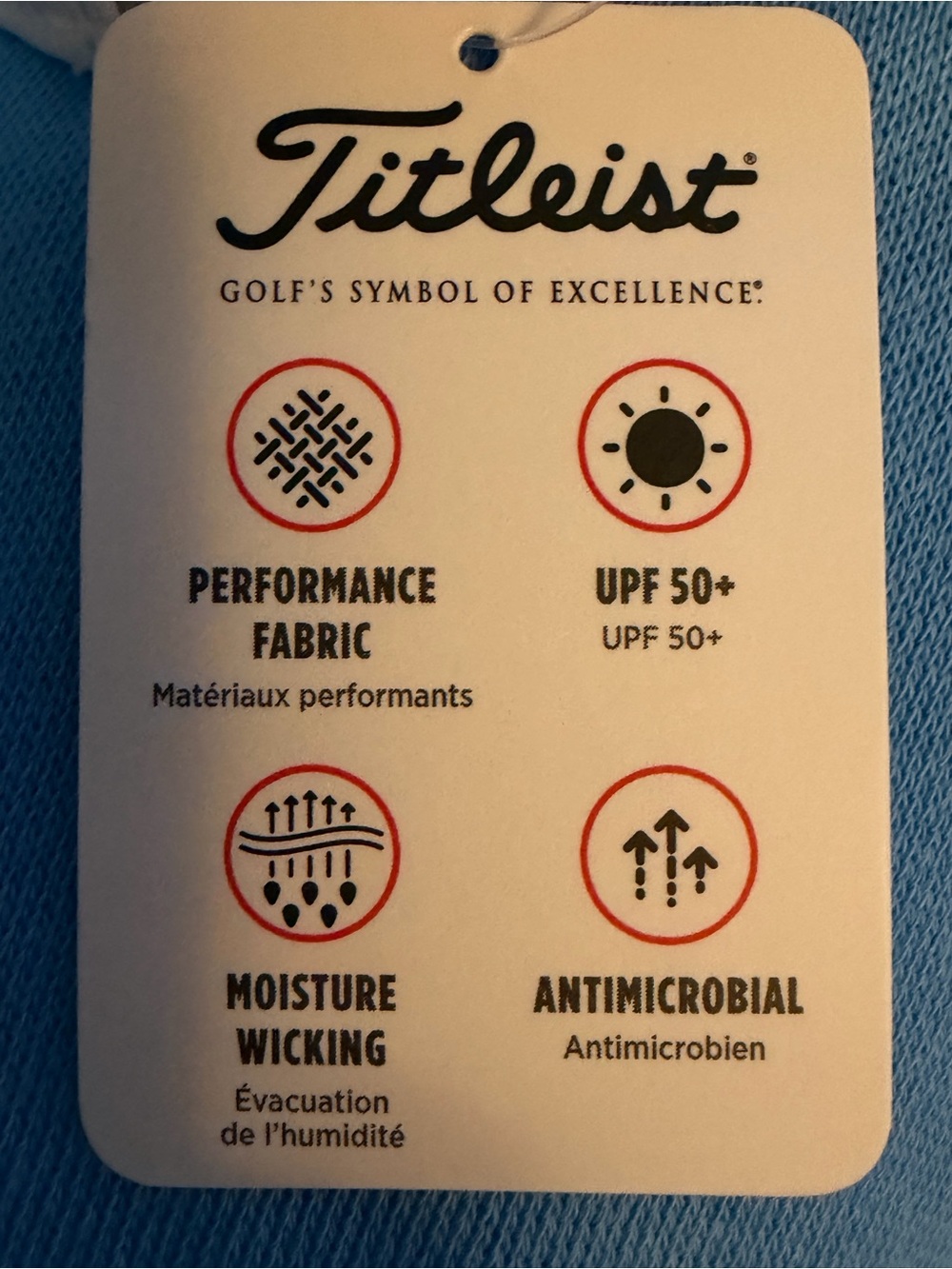 Titleist White Visor with Black Script Logo - Picture 4 of 4
